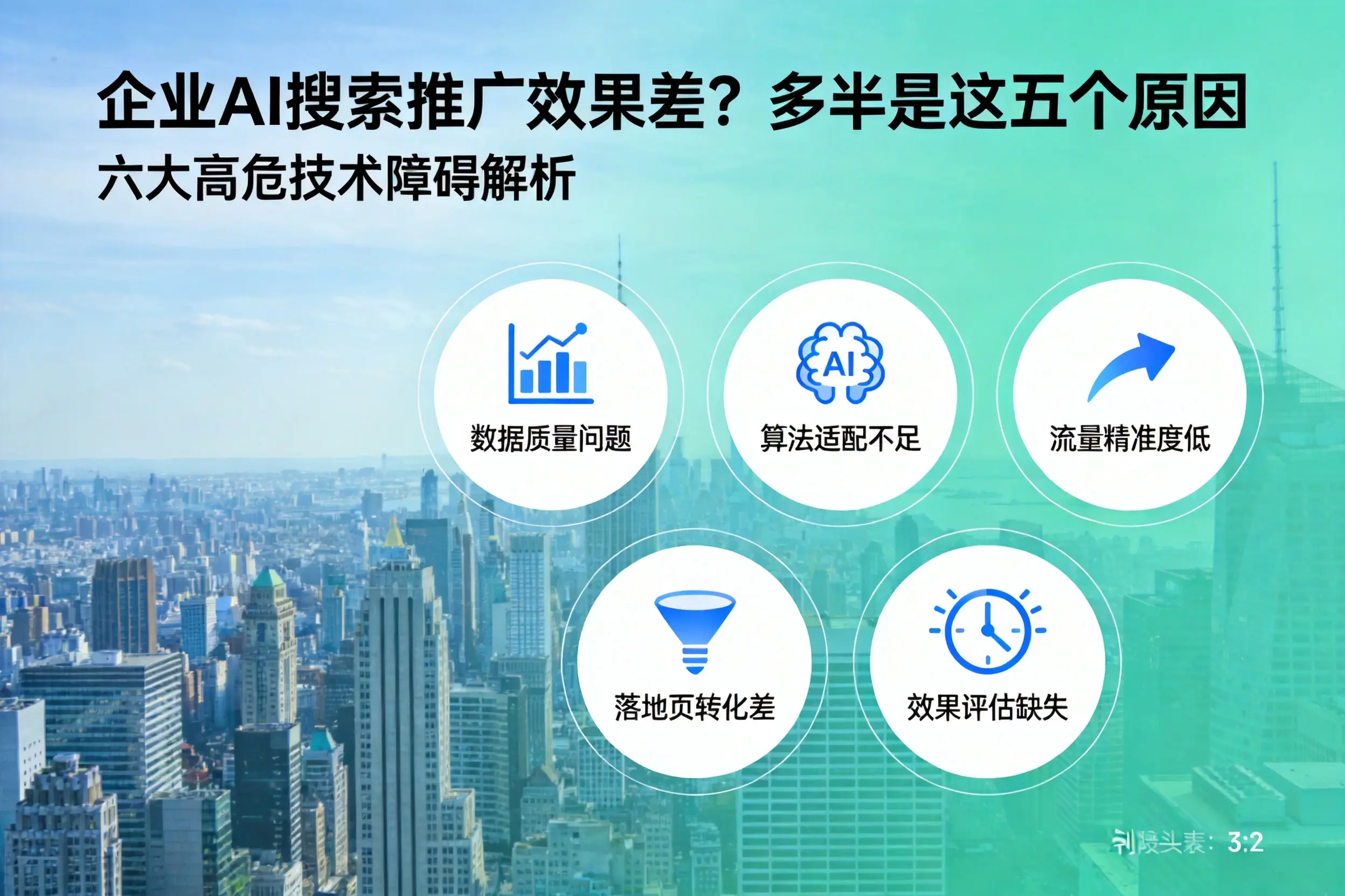 建水企业AI搜索推广效果差?多半是这五个原因